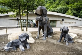 Une vue de l'entrée du nouveau Barryland à Martigny