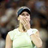 Eugenie Bouchard défiera Belinda Bencic au 2e tour à Montréal KEYSTONE/AP/Christopher Katsarov