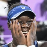 Victoria Mboko a remporté à 18 ans son premier WTA 1000 KEYSTONE/EPA/GRAHAM HIUGHES