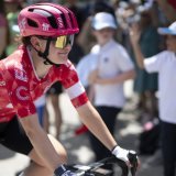 La Suissesse Noemi Rüegg n'a pas pu prendre le départ de la 1ère étape du Tour de Romandie féminin vendredi (archives). KEYSTONE/GIAN EHRENZELLER