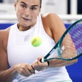 Cinglante défaite d'Aryna Sabalenka KEYSTONE/EPA/MARK LYONS