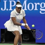 Venus Williams s'est inclinée avec les honneurs au 1er tour de l'US Open KEYSTONE/EPA/BRIAN HIRSCHFELD