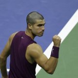 Carlos Alcaraz a maîtrisé son sujet face à Reilly Opelka KEYSTONE/AP/Adam Hunger
