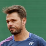 Stan Wawrinka a bien commencé à Rennes KEYSTONE/EPA/SEBASTIEN NOGIER