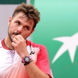 Stan Wawrinka, ici lors du dernier Roland-Garros, a tout de même vécu une belle semaine en Bretagne (archives). KEYSTONE/EPA/TERESA SUAREZ
