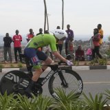 Tadej Pogacar sera le favori de la course en ligne des Mondiaux dimanche à Kigali KEYSTONE/AP/Jerome Delay