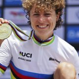 L'or européen après l'or mondial pour Marlen Reusser KEYSTONE/AP/Alex Whitehead