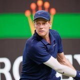 Jannik Sinner ne sait pas s'il jouera la Coupe Davis en novembre à Bologne KEYSTONE/EPA/ALEX PLAVEVSKI