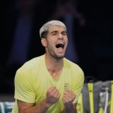Carlos Alcaraz va terminer l'année no 1 mondial KEYSTONE/AP/Antonio Calanni