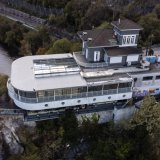 Christian Constantin projette un nouveau complexe hôtelier sur le cap San Martino, au bord du lac de Lugano. KEYSTONE/Massimo Piccoli
