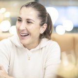 Belinda Bencic peut avoir le sourire: son année 2025 fut très belle. KEYSTONE/MICHAEL BUHOLZER