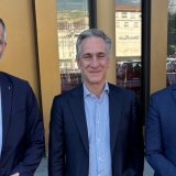 Flavien Claivaz avec ses collègues de la direction de la Fédération des Entreprises romandes