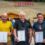 Le podium de cette édition du concours Fromage et Cime à Ovronnaz