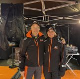 Xavier Craviolini et Yannick Micheloud ont le sourire malgré la météo capricieuse de ces derniers jours.