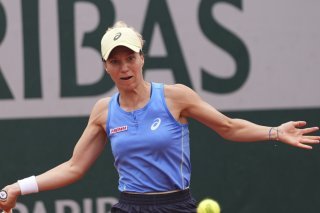 Viktorija Golubic a échoué en finale du WTA 125 de Varsovie samedi KEYSTONE/AP/LINDSEY WASSON