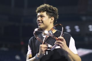 Ben Shelton a remporté son premier Masters 1000 jeudi à Toronto KEYSTONE/AP/Chris Young