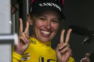 Katarzyna Niewiadoma avait gagné le Tour de France 2024 KEYSTONE/AP/PETER DEJONG