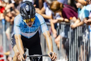 Elise Chabbey a remporté le Tour de Romandie féminin! KEYSTONE/CYRIL ZINGARO