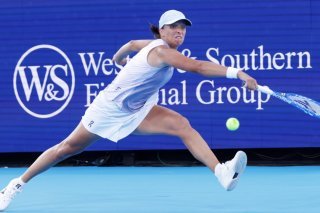 Iga Swiatek impériale à Cincinnati. KEYSTONE/EPA/MARK LYONS