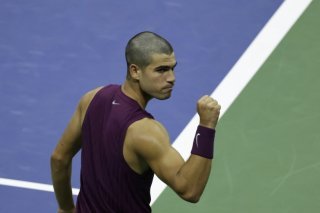 Carlos Alcaraz a maîtrisé son sujet face à Reilly Opelka KEYSTONE/AP/Adam Hunger