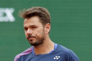 Stan Wawrinka a bien commencé à Rennes KEYSTONE/EPA/SEBASTIEN NOGIER