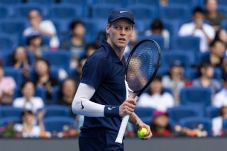 Le numéro 2 mondial Jannik Sinner jouera pour le titre à Pékin mercredi. KEYSTONE/EPA/JESSICA LEE