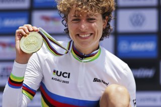 L'or européen après l'or mondial pour Marlen Reusser KEYSTONE/AP/Alex Whitehead