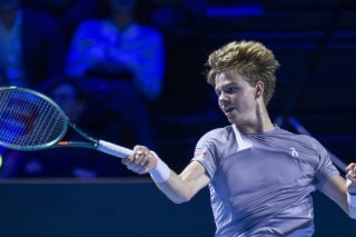 Henry Bernet a fait étalage de toute sa classe lundi à Bâle KEYSTONE/GEORGIOS KEFALAS