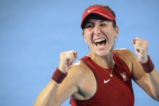 Belinda Bencic avait vécu le plus grand moment de sa carrière à Tokyo en 2021 KEYSTONE/LAURENT GILLIERON