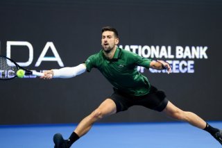 Novak Djokovic a remporté le tournoi organisé par son frère. KEYSTONE/AP/Yorgos Karahalis