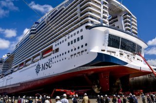 Le mastodonte genevois du fret maritime et de la plaisance de masse est un habitué des chantiers de Saint-Nazaire. (archive) KEYSTONE/JEAN-CHRISTOPHE BOTT