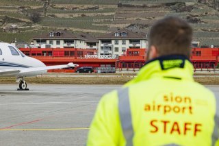 L'aéroport de Sion (image d'illustration)