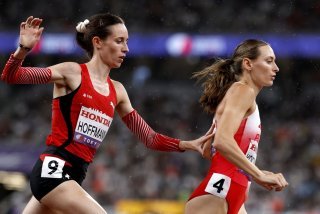 Lore Hoffmann n'a pas passé le cap des séries du 800 mètres.