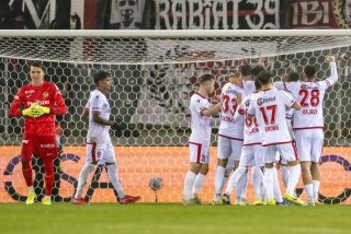 La joie des Valaisans sur l'ouverture du score de Benjamin Kololli.