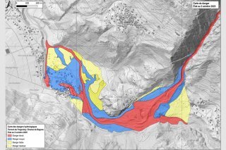 Nouvelle carte des dangers dans la zone de Champsec.