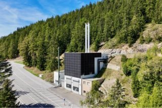 La centrale de chauffage à pellets d'Anzère