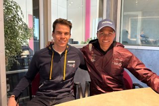 Ludovic Lattion et Aurélien Gay de passage dans nos studios.