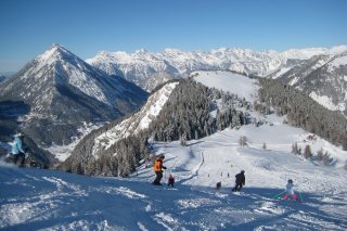 Le domaine skiable de Vichères-Liddes.