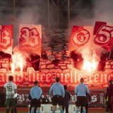 Les fans de Bellinzone pourront continuer de soutenir leur équipe en Challenge League (archives). KEYSTONE/TI-PRESS/ALESSANDRO CRINARI