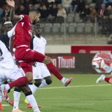 Christopher Ibayi inscrit le 3-2 KEYSTONE/PETER SCHNEIDER