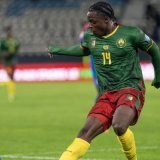 Etta Eyong a inscrit le seul but du match KEYSTONE/EPA/JALAL MORCHIDI