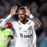 Neymar a prolongé jusqu'à fin 2026 avec le Santos KEYSTONE/EPA EFE/GUILHERME DIONIZIO