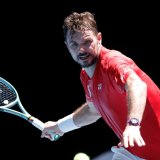 Stan Wawrinka a battu le 29e mondial pour son premier match de l'année KEYSTONE/AP/RICHARD WAINWRIGHT