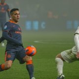 Lautaro Martinez (à gauche) et l'Inter ont battu Parme mercredi KEYSTONE/EPA/Lorenzo Cattani