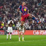 Raphinha, auteur d'un doublé, a été décisif pour le Barça KEYSTONE/AP/Altaf Qadri