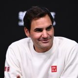 Pour Roger Federer, "le meilleur reste à venir". KEYSTONE/EPA/JOEL CARRETT
