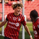 Franck Surdez s'était révélé à Neuchâtel Xamax avant de partir à l'étranger (archives). KEYSTONE/JEAN-CHRISTOPHE BOTT