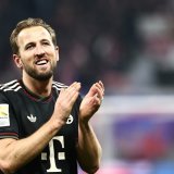 Le Bayern Munich et son "serial buteur" Harry Kane visent la victoire contre l'Union Saint-Gilloise. KEYSTONE/EPA/FILIP SINGER