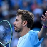 Wawrinka a arraché le droit de disputer un 3e tour à Melbourne KEYSTONE/EPA/JAMES ROSS