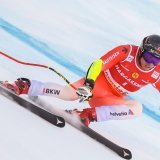 Gino Caviezel sera au départ mardi au géant de Coupe du monde à Schladming. KEYSTONE/EPA ANSA/SOLERO/BISI